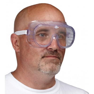 ANSI Lato-View Safety Goggles With Direct Ventilation